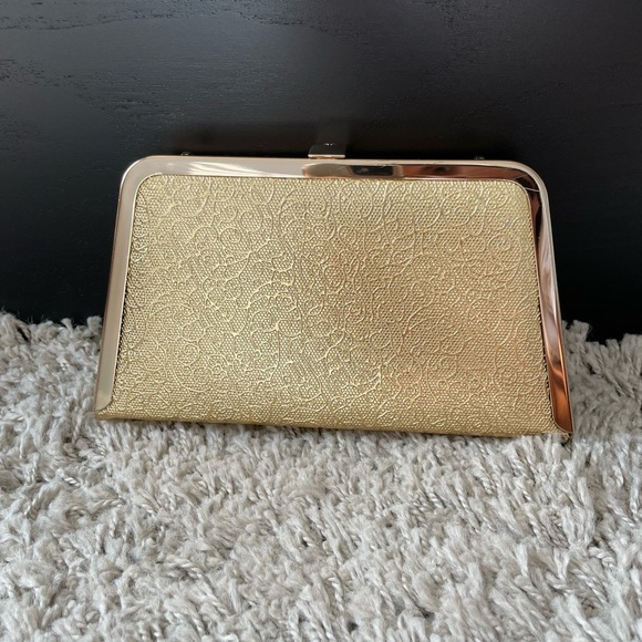 Gold formal 3-way mini bag - Picture 3 of 3